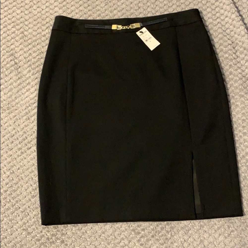 Black skirt